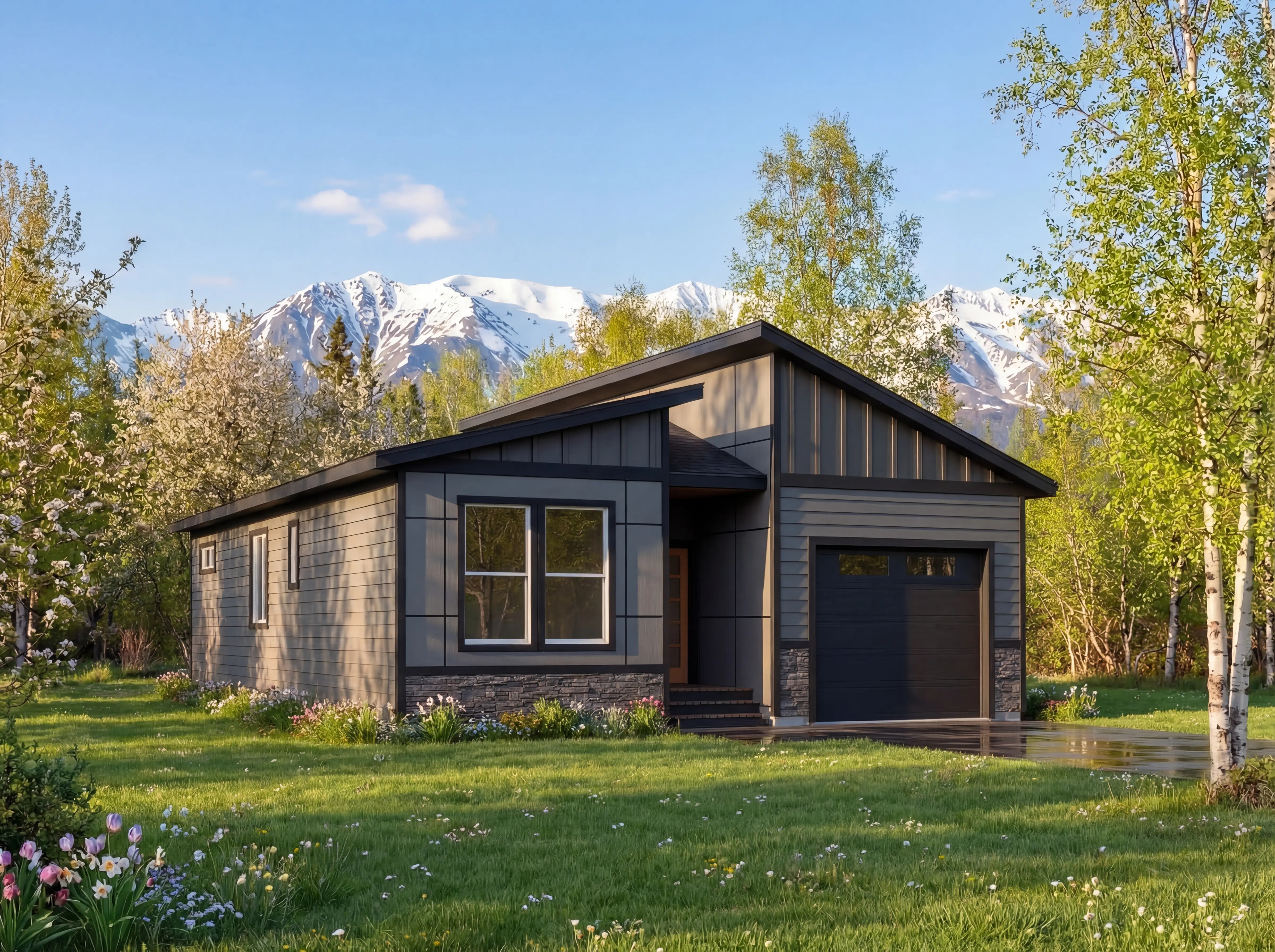 Aspen Creek Model - detail