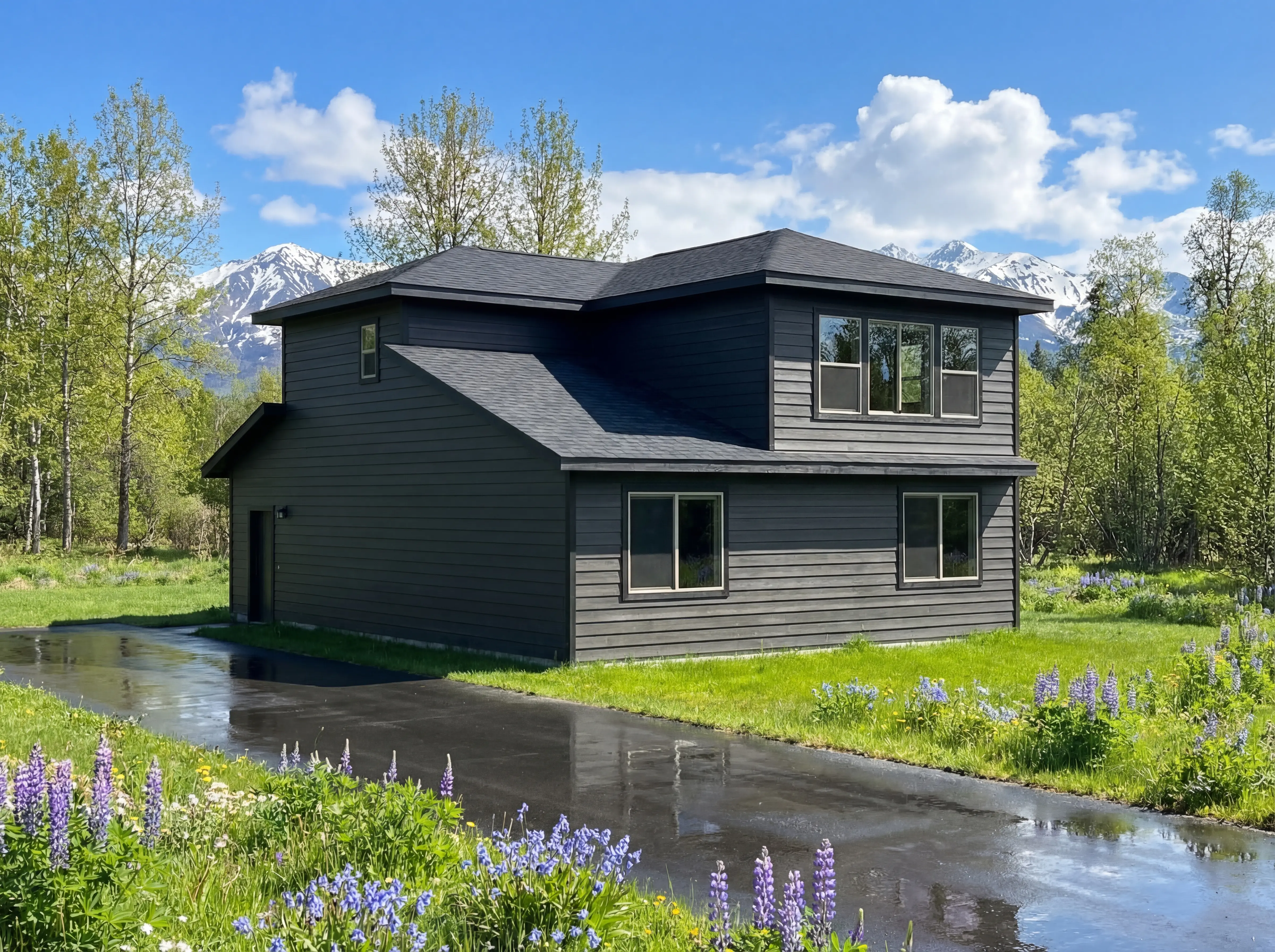 Birch Ridge Model - detail