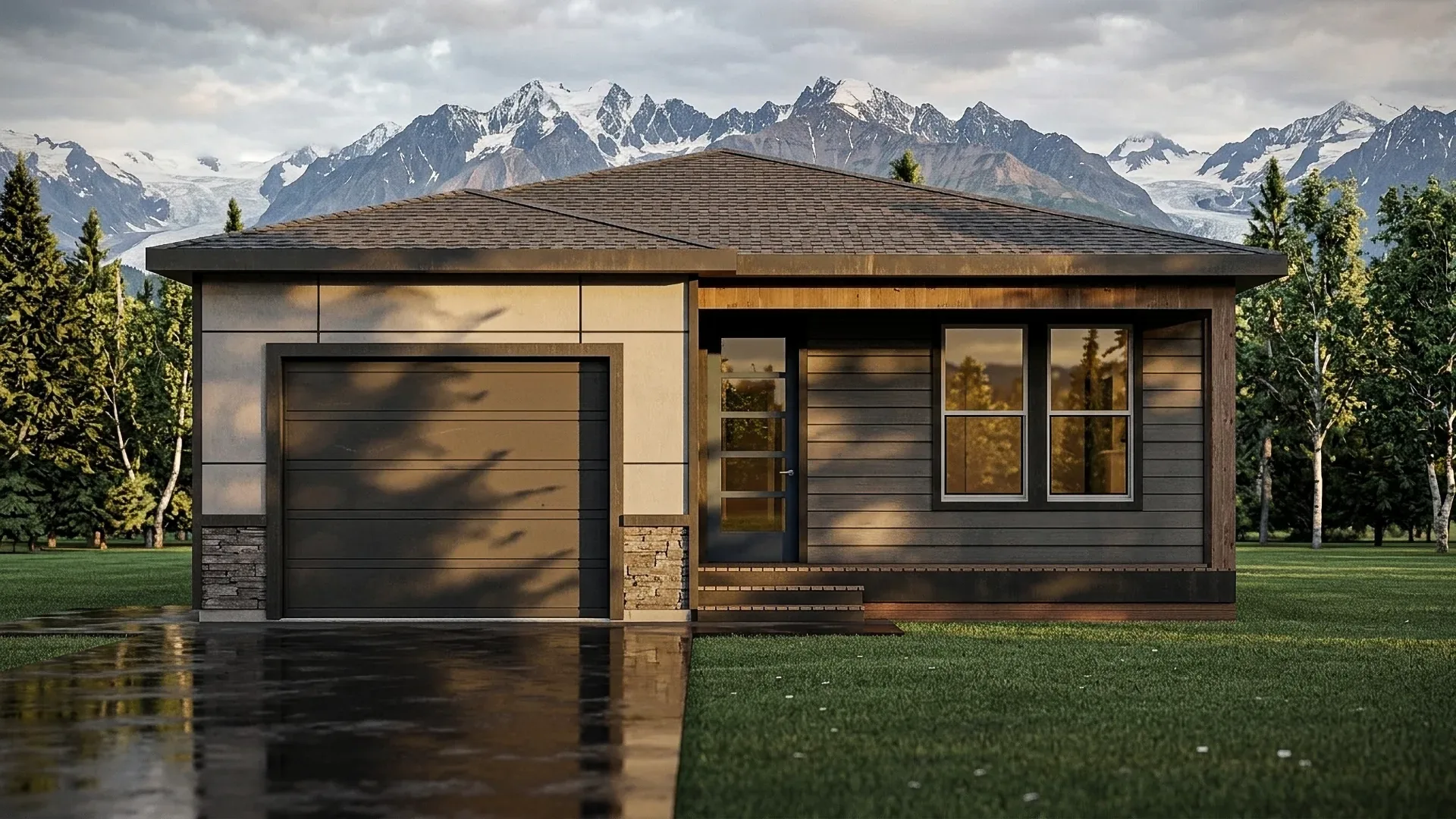 Aspen Ridge exterior rendering