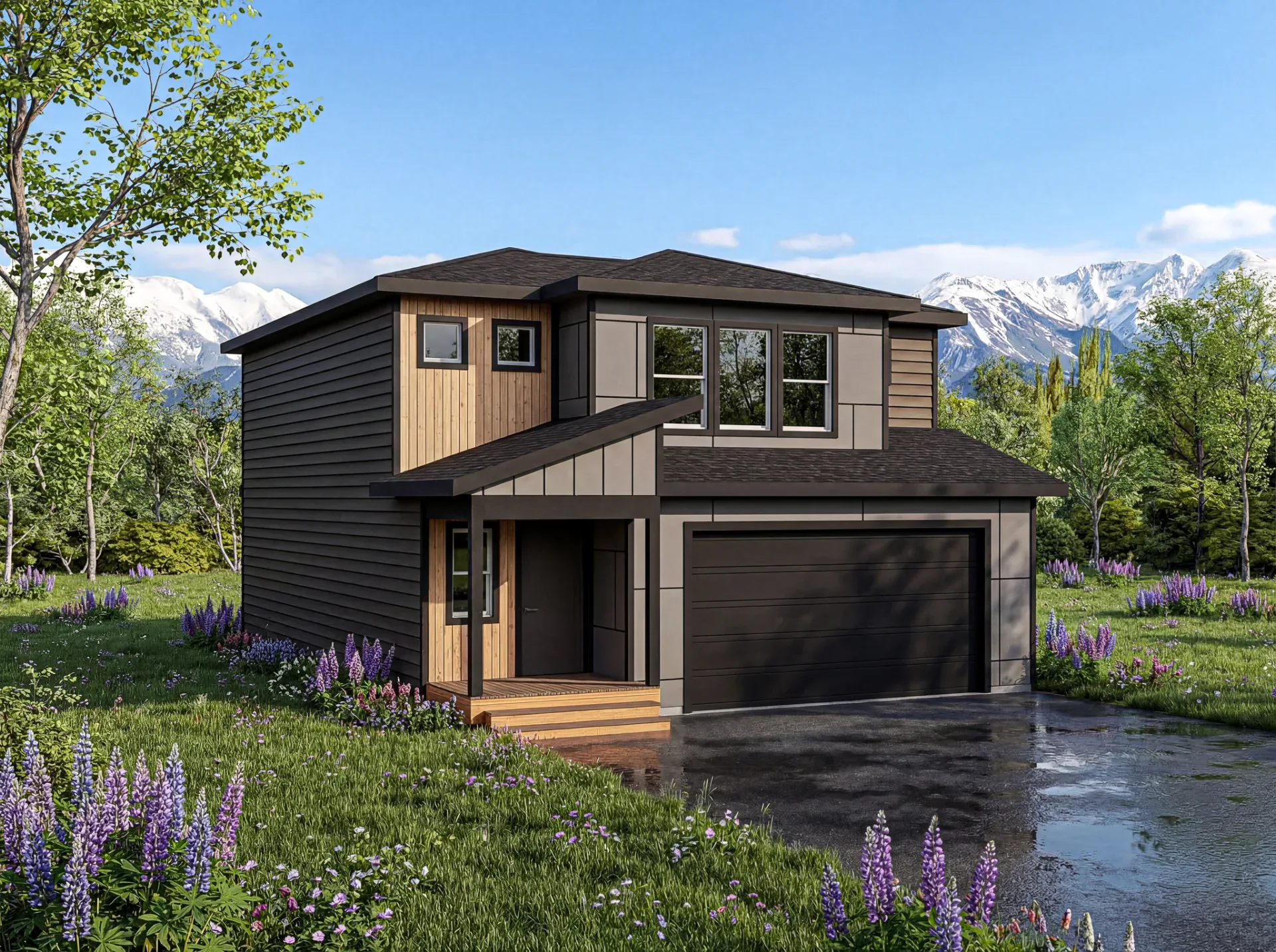 Birch Creek exterior rendering