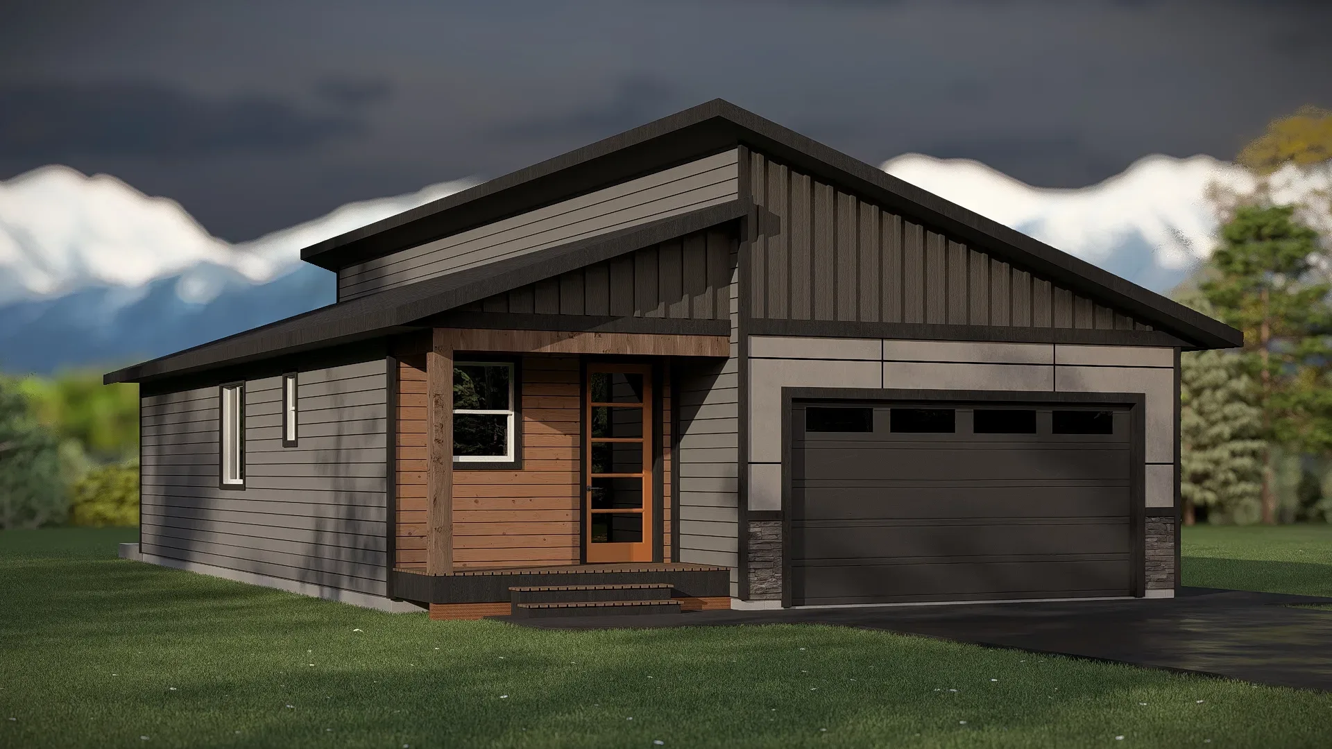 Spruce Creek exterior rendering